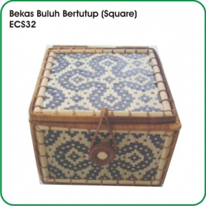 Bekas Buluh Bertutup (Square)
